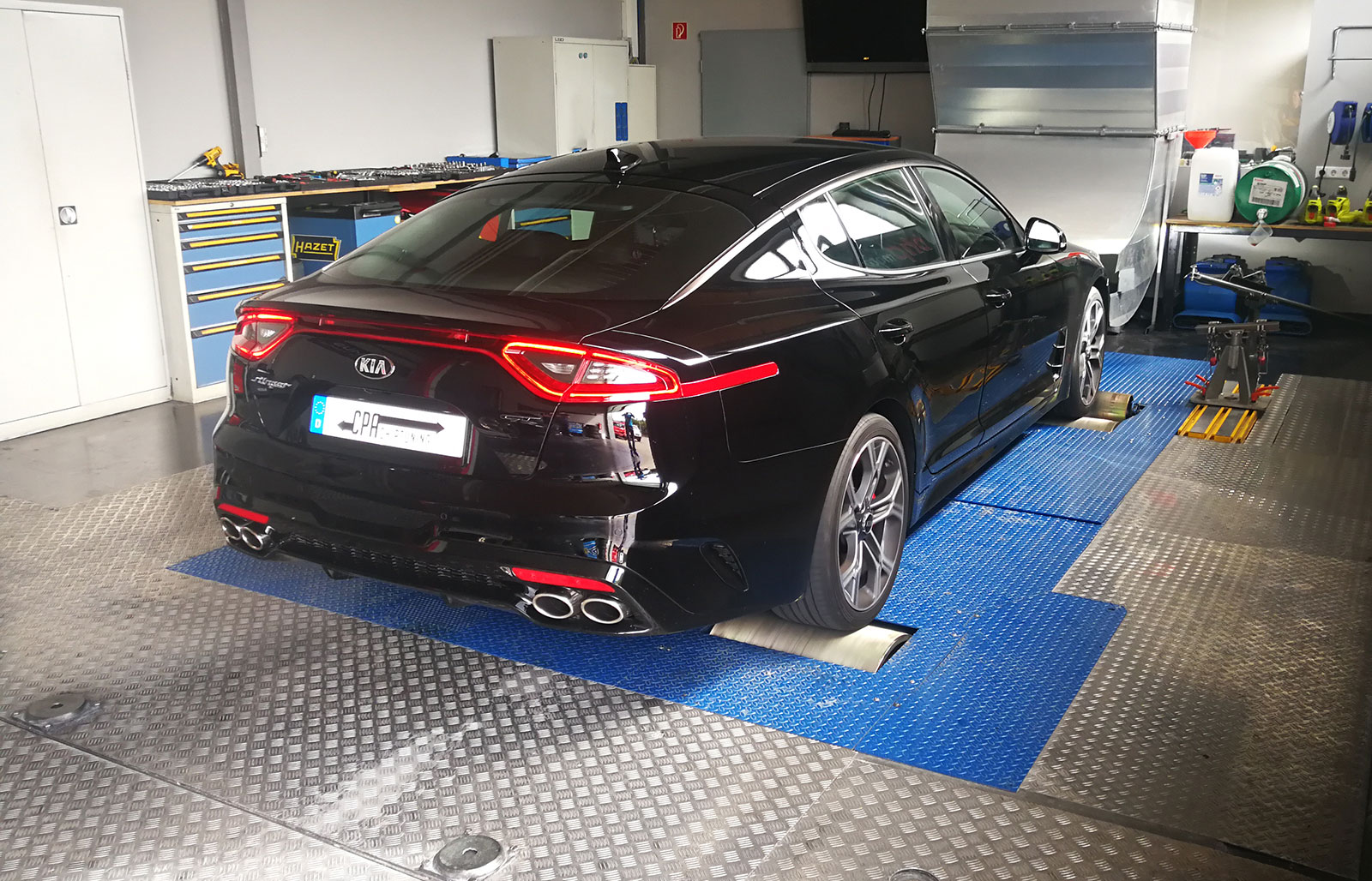  Kia Stinger 3.3 T-GDiのチップチューニング