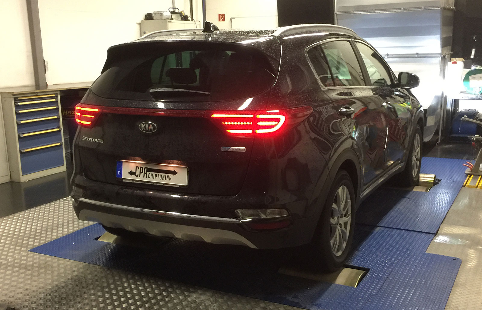  Kia Sportage (QL) 2.0 CRDi 4WDを私たちの動力計でテストしました。、