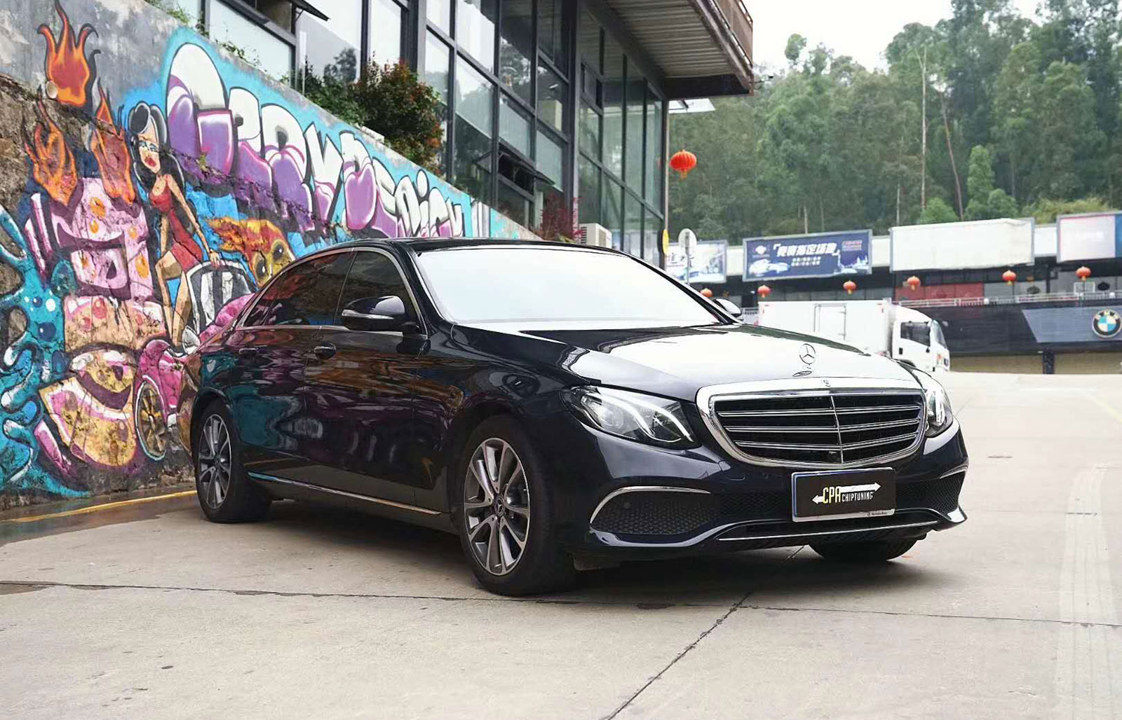 Mercedes E (W213) E300のチップチューニング