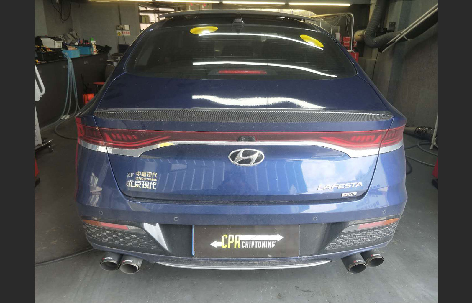 Hyundai Lafesta 1.6T チップチューニング