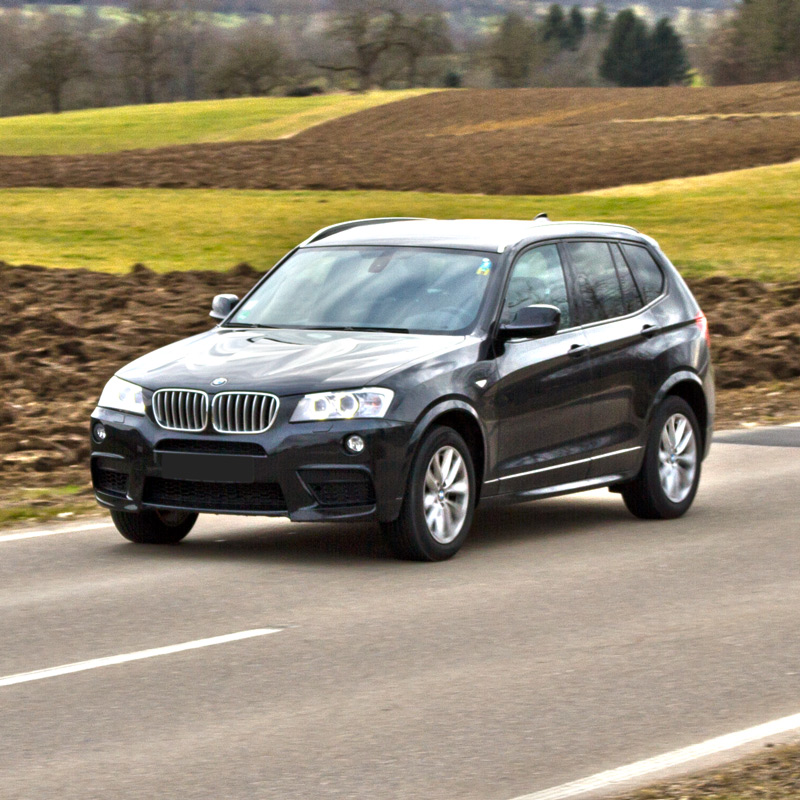  BMW X3 xDrive35dの実車走行テスト