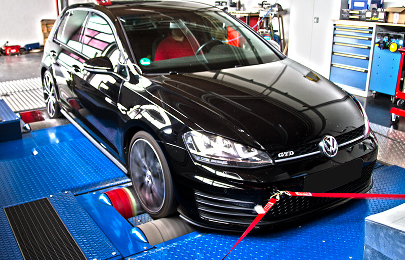Golf VII GTDーVWが作り出した驚異的な音