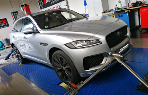Jaguar F-Pace 30dを動力計で調べました