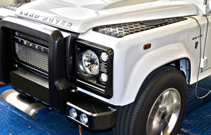 LandRoverDefenderにチップチューニングをほどこします